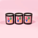 Rose Velvet & Oud LOVE Black Candle